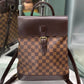 LOUIS VUITTON Damier Ebene Backpack - Brown