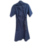 CELINE Navy Collar Dress - Size 38