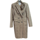 CAMILLA & MARC Harlequin Check Print Coat Size 8