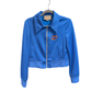 GUCCI blue embroidered bomber size 36