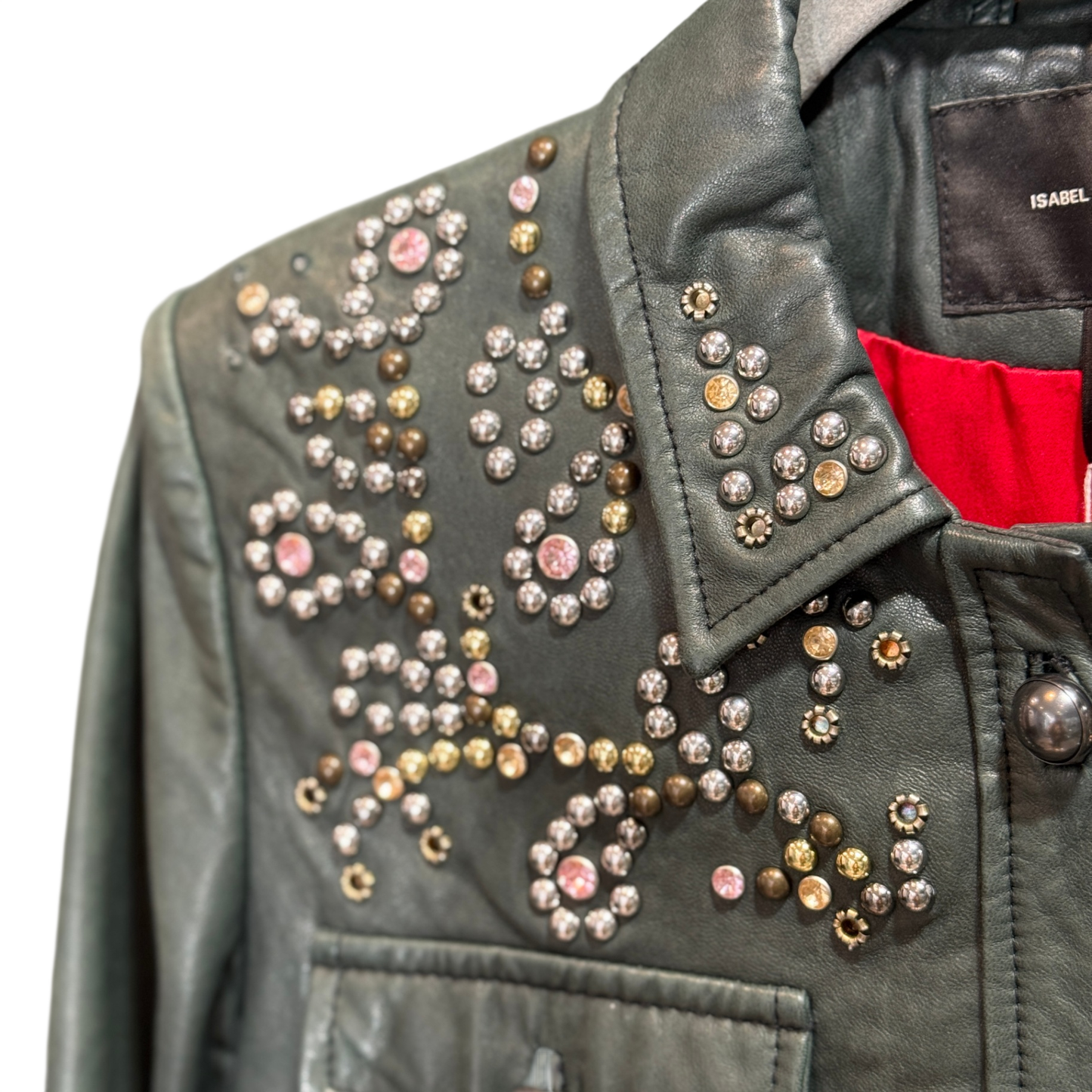 ISABEL MARANT Leather Jacket Size 40