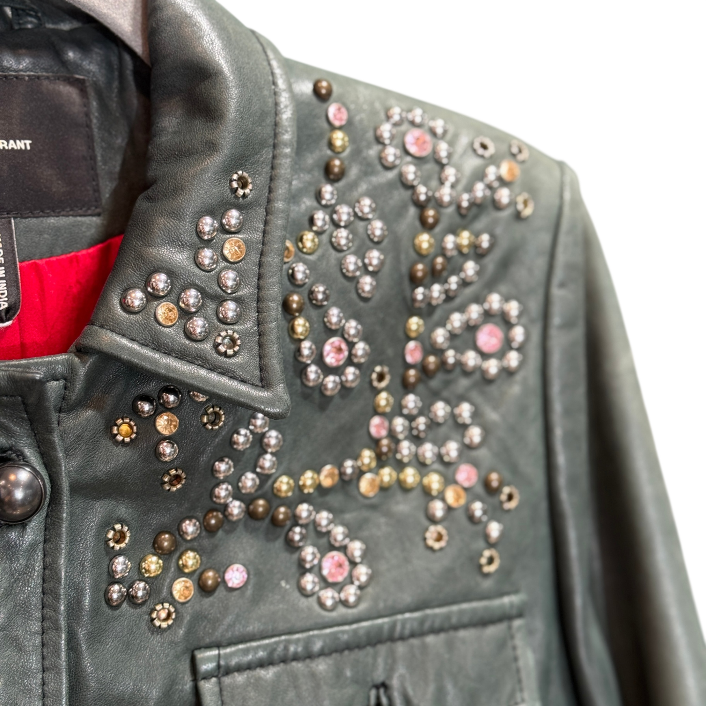 ISABEL MARANT Leather Jacket Size 40