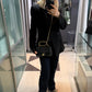 CHANEL Mini Flap with Top Handle - Black