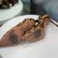 AQUAZZURA Leopard Print Fur Heels Size 38.5