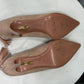 AQUAZZURA Pink Suede heels Size 39
