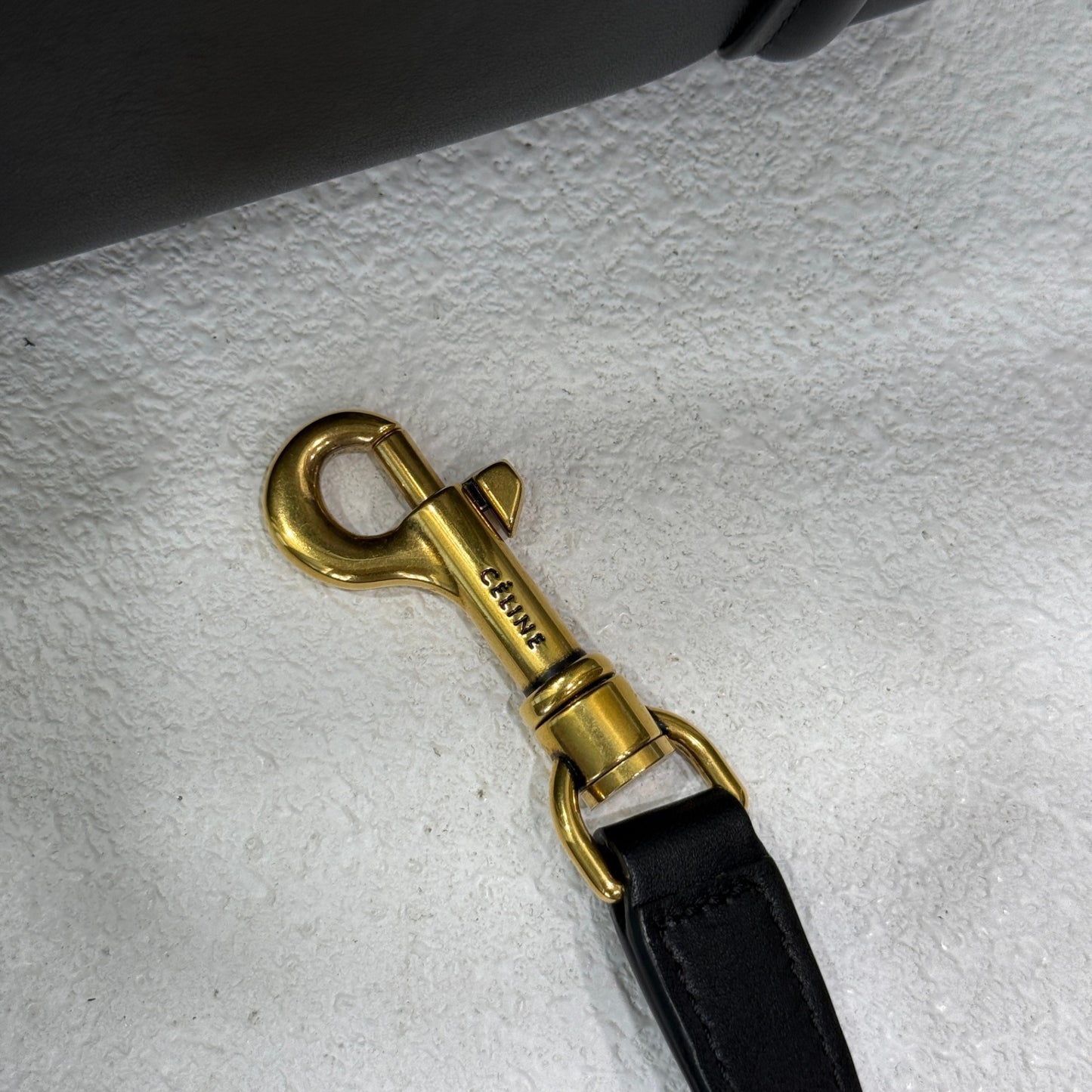 CÉLINE Black Nano Luggage Tote