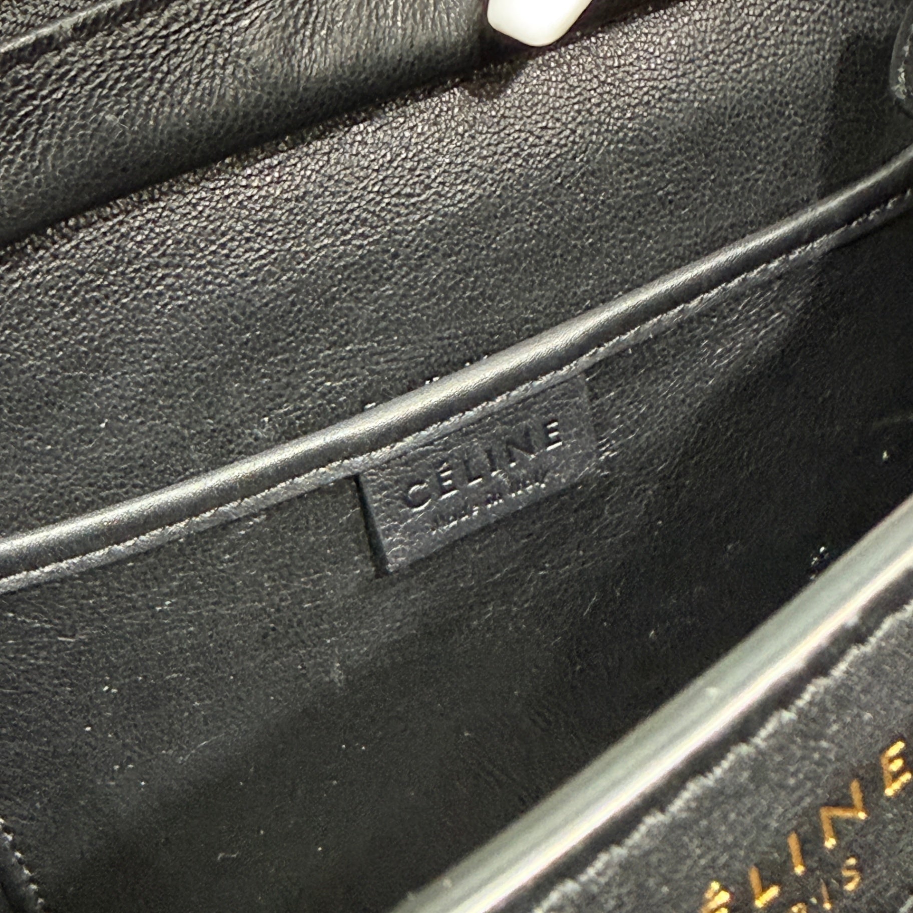 CÉLINE Black Nano Luggage Tote