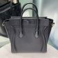 CÉLINE Black Nano Luggage Tote