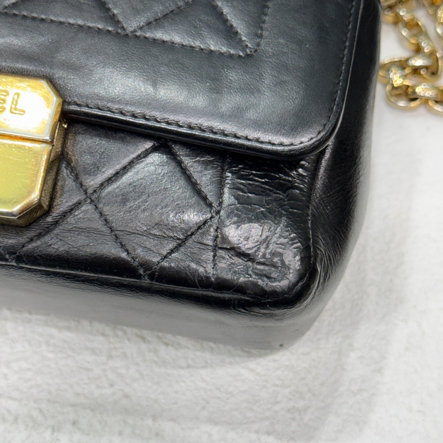 CHANEL Vintage Mini Flap Black