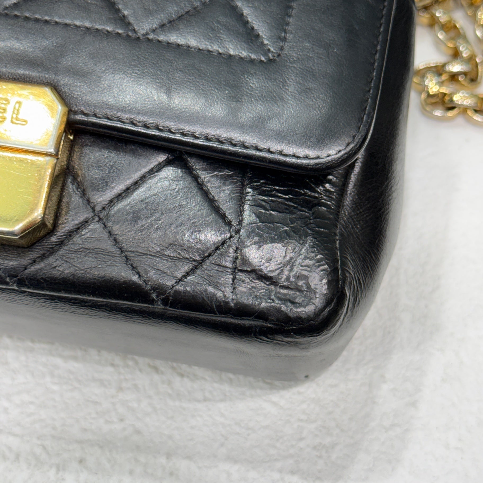CHANEL Vintage Mini Flap Black