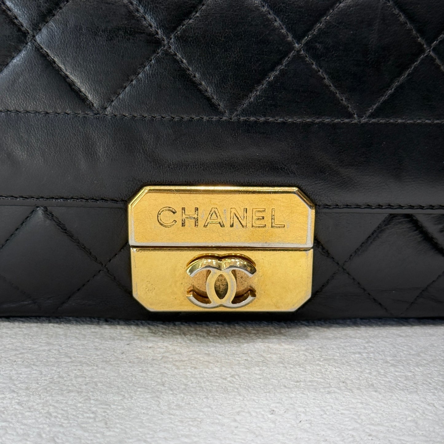 CHANEL Vintage Mini Flap Black