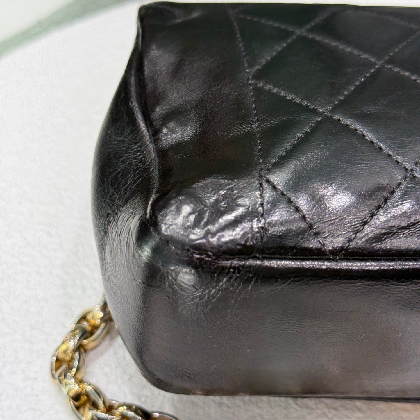 CHANEL Vintage Mini Flap Black
