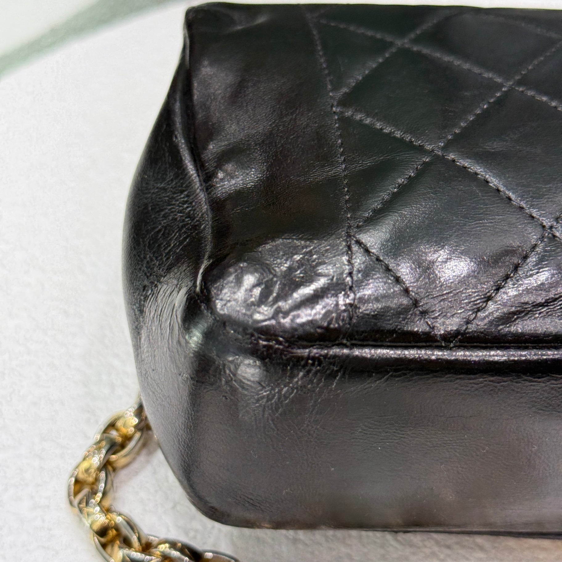 CHANEL Vintage Mini Flap Black