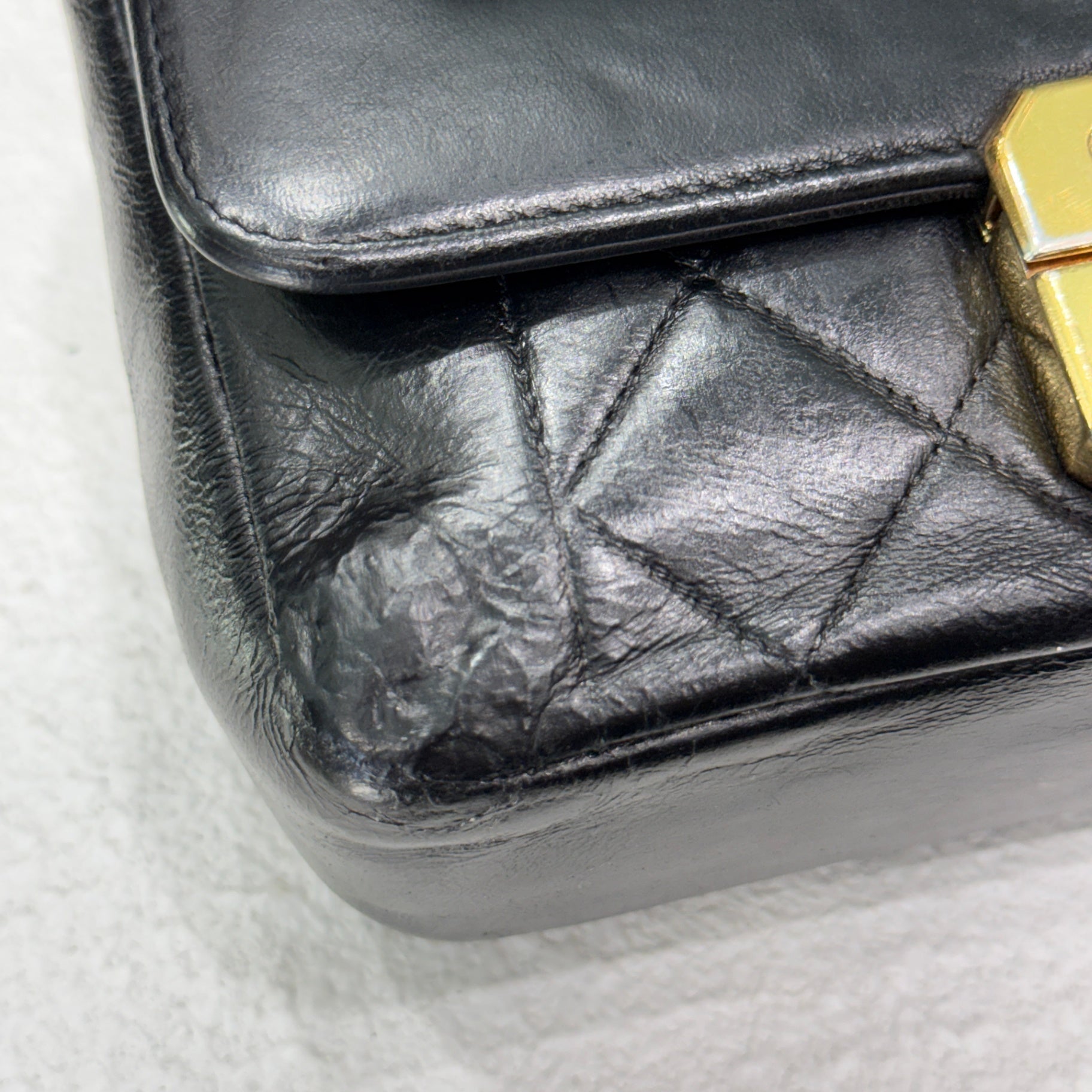 CHANEL Vintage Mini Flap Black