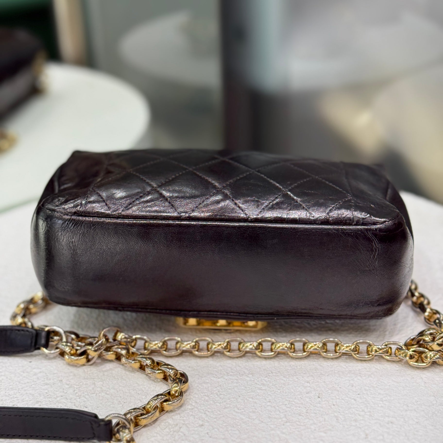 CHANEL Vintage Mini Flap Black