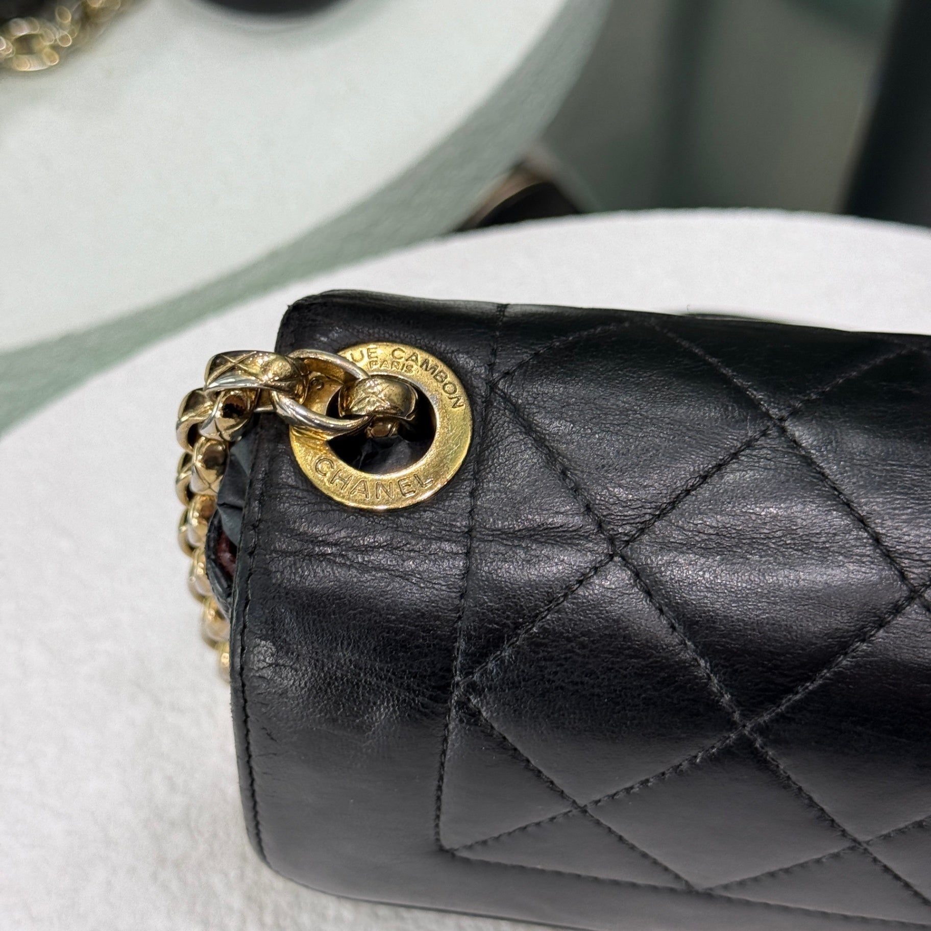 CHANEL Vintage Mini Flap Black