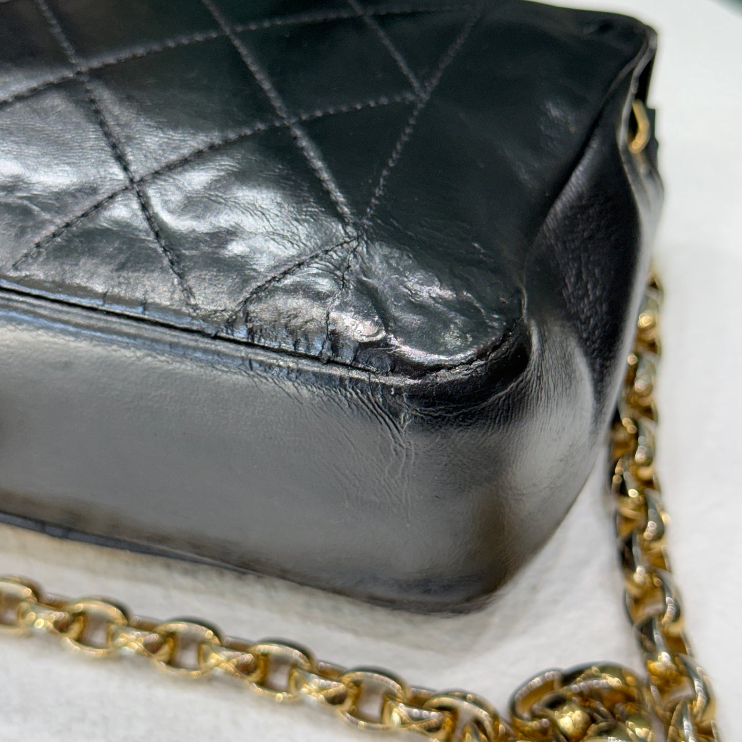 CHANEL Vintage Mini Flap Black