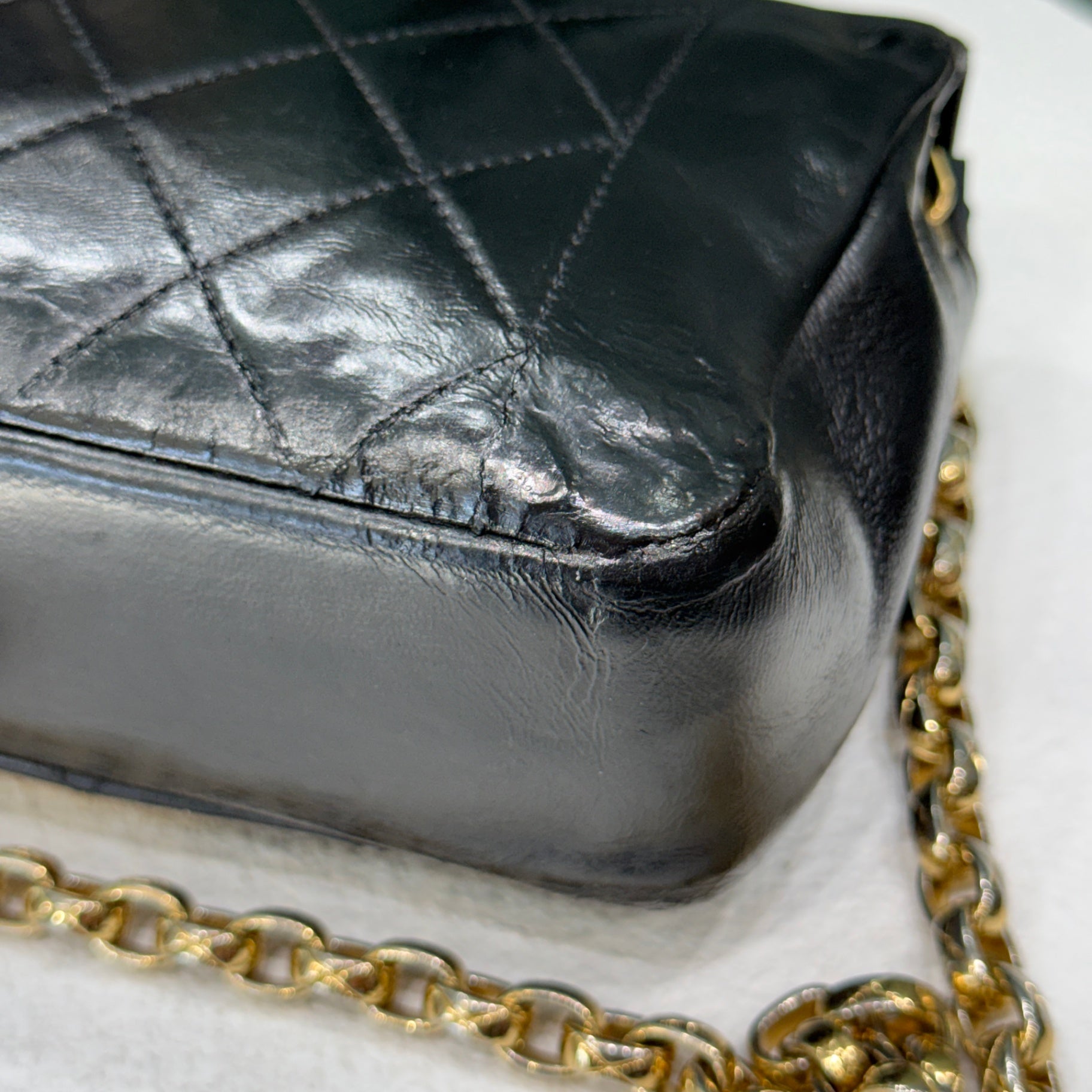 CHANEL Vintage Mini Flap Black