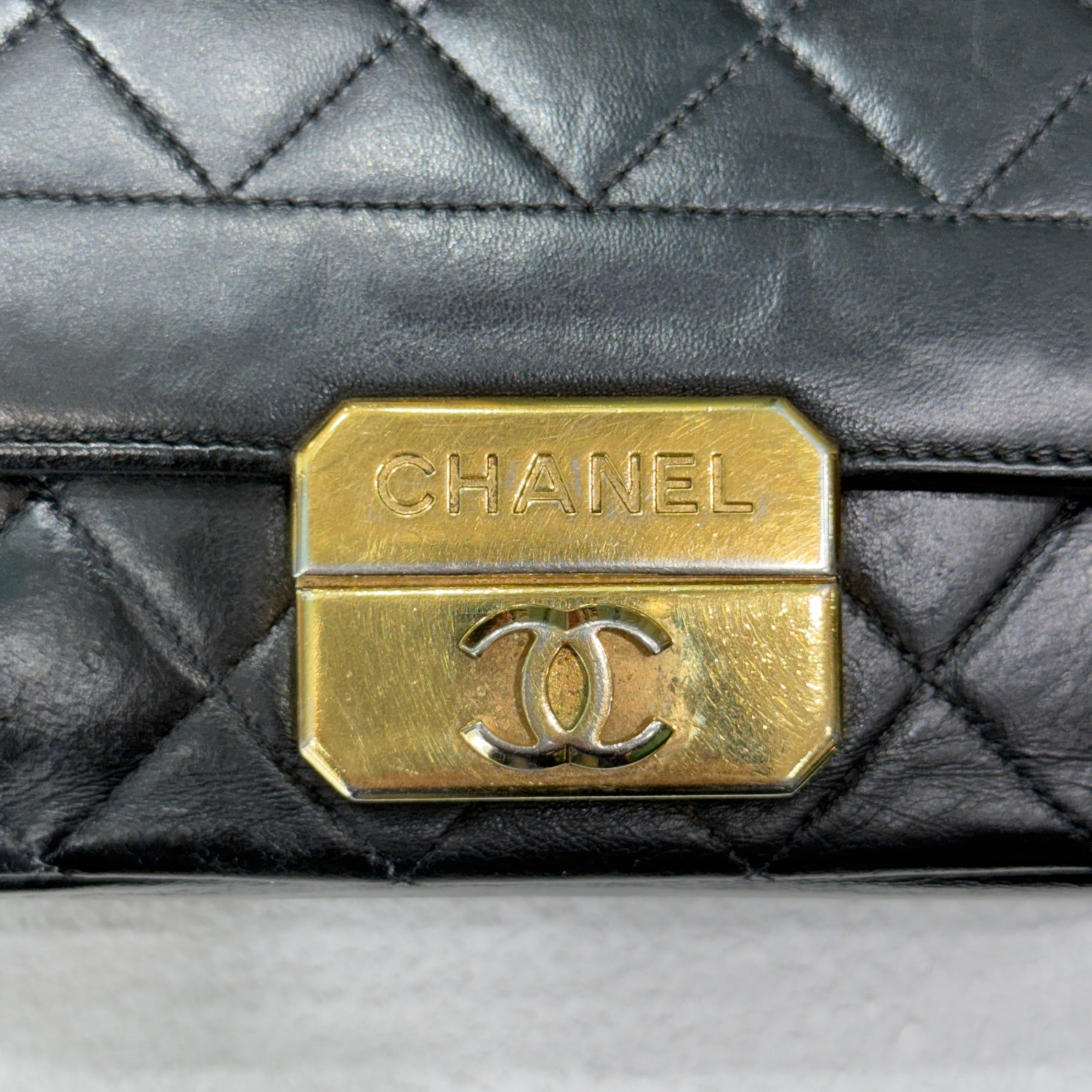 CHANEL Vintage Mini Flap Black