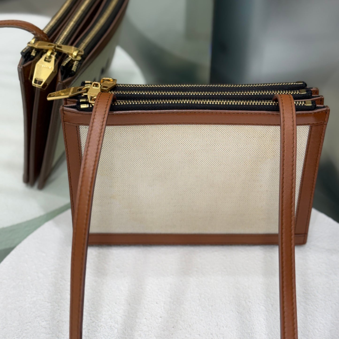 BALMAIN Paris B-Army Canvas Crossbody Bag