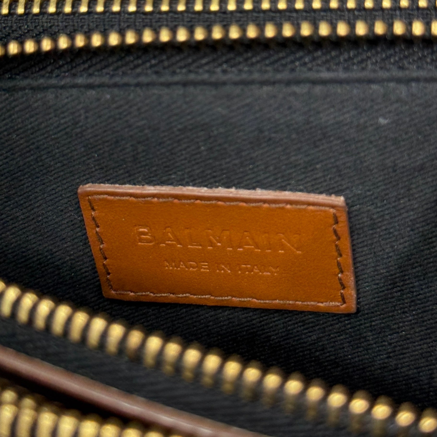 BALMAIN Paris B-Army Canvas Crossbody Bag