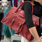 CHLOE Edith Leather Tote - Red