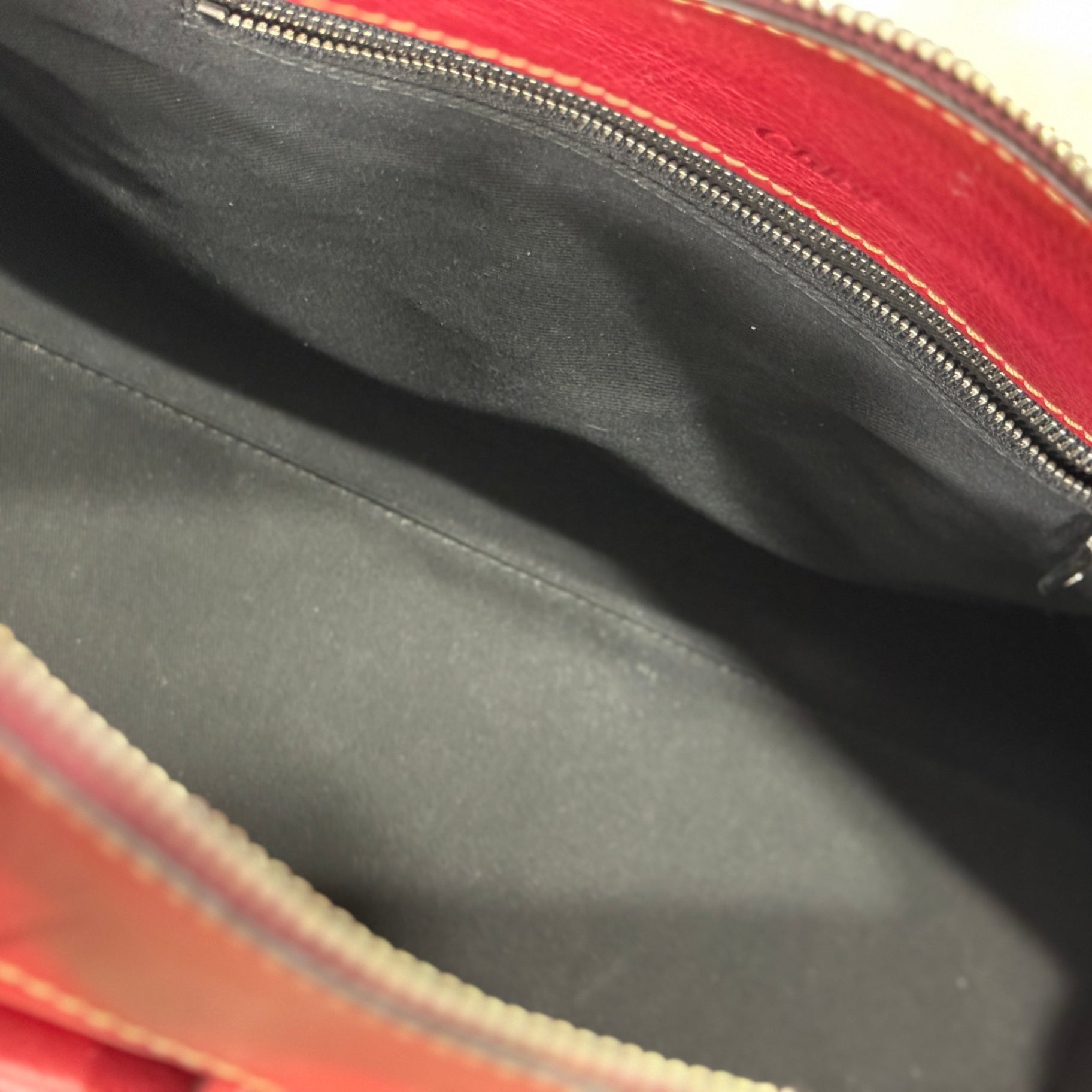 CHLOE Edith Leather Tote - Red