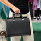 VICTORIA BECKHAM Leather Handle Box Bag