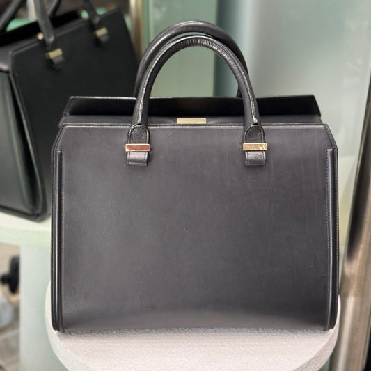 VICTORIA BECKHAM Leather Handle Box Bag