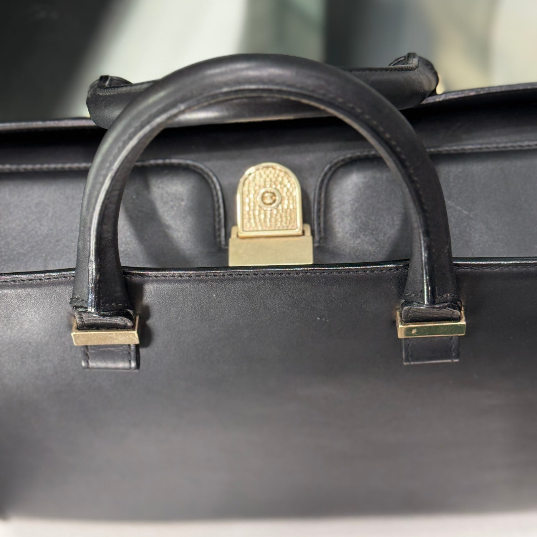 VICTORIA BECKHAM Leather Handle Box Bag