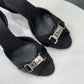 DIOR Vintage Black Peep-Toe Heels Size 36