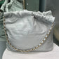 CHANEL 22 Small Handbag - Soft Blue