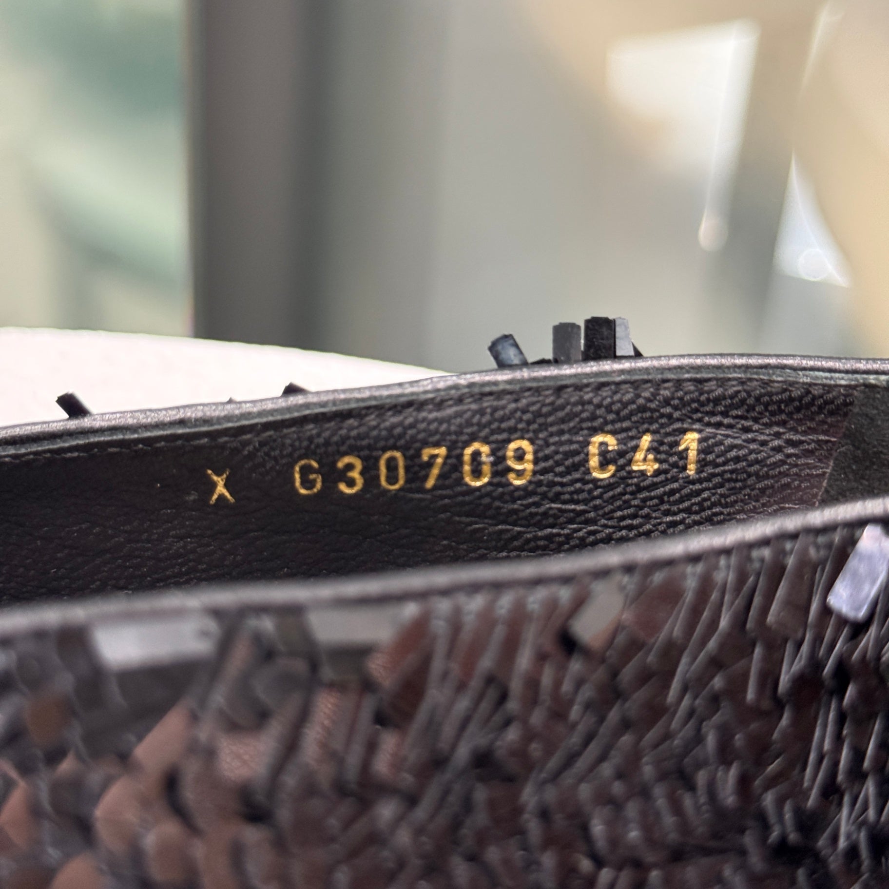 CHANEL Black CC Logo Sequin Flats Sz 41