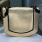 SAINT LAURENT Gold & Black Tassle Bag