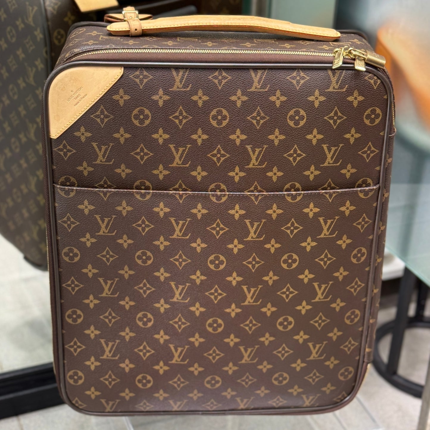 LOUIS VUITTON Monogram Carry On Suitcase