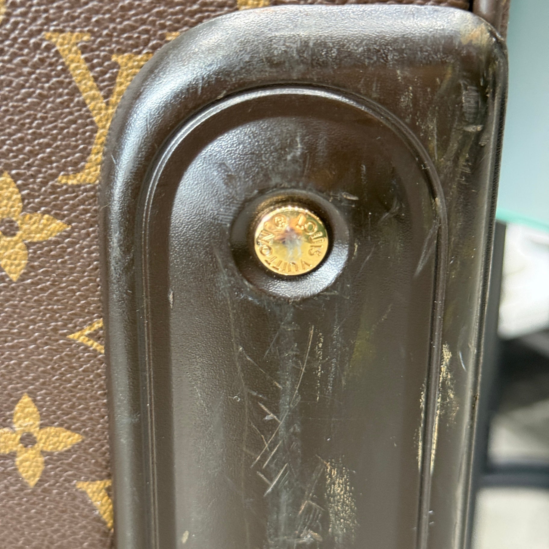 LOUIS VUITTON Monogram Carry On Suitcase
