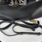 PRADA Buckle Large Leather Bag with Studded Belt