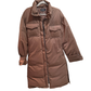 MEOTINE Brown Puffer Coat Size S/M