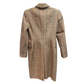 CAMILLA & MARC Harlequin Check Print Coat Size 8