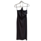 SOLACE LONDON Blk Halter dress size 38