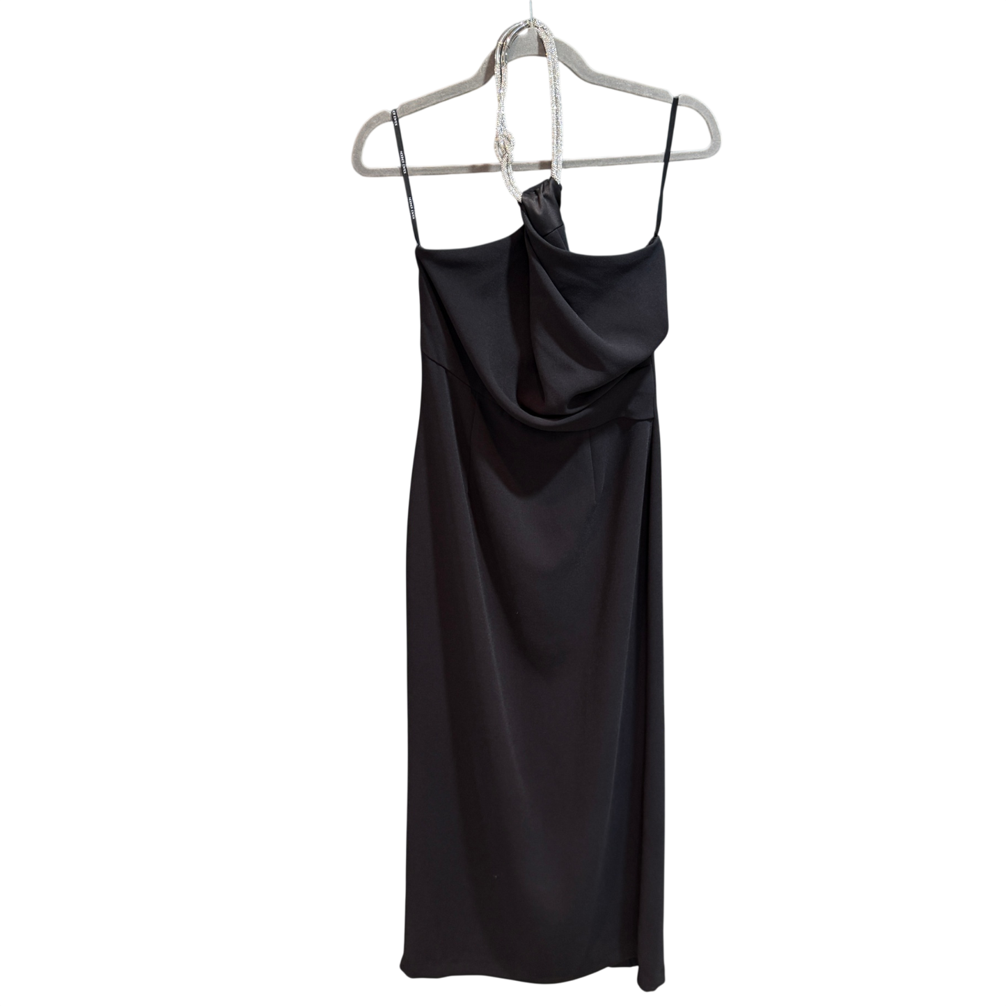 SOLACE LONDON Blk Halter dress size 38