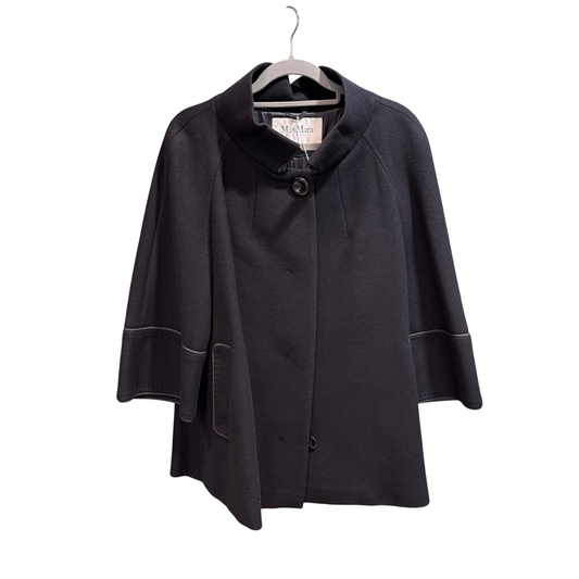 MAX MARA Navy Car Coat size 36
