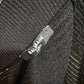 Balmain vintage black long dress /zipper