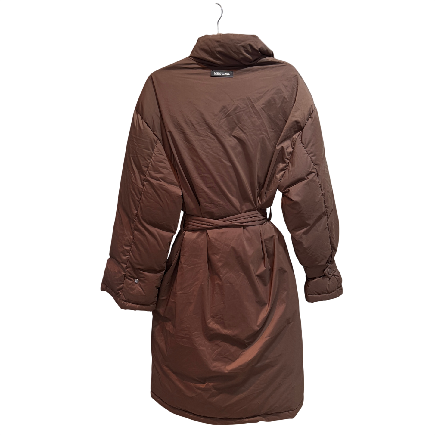 MEOTINE Brown Puffer Coat Size S/M