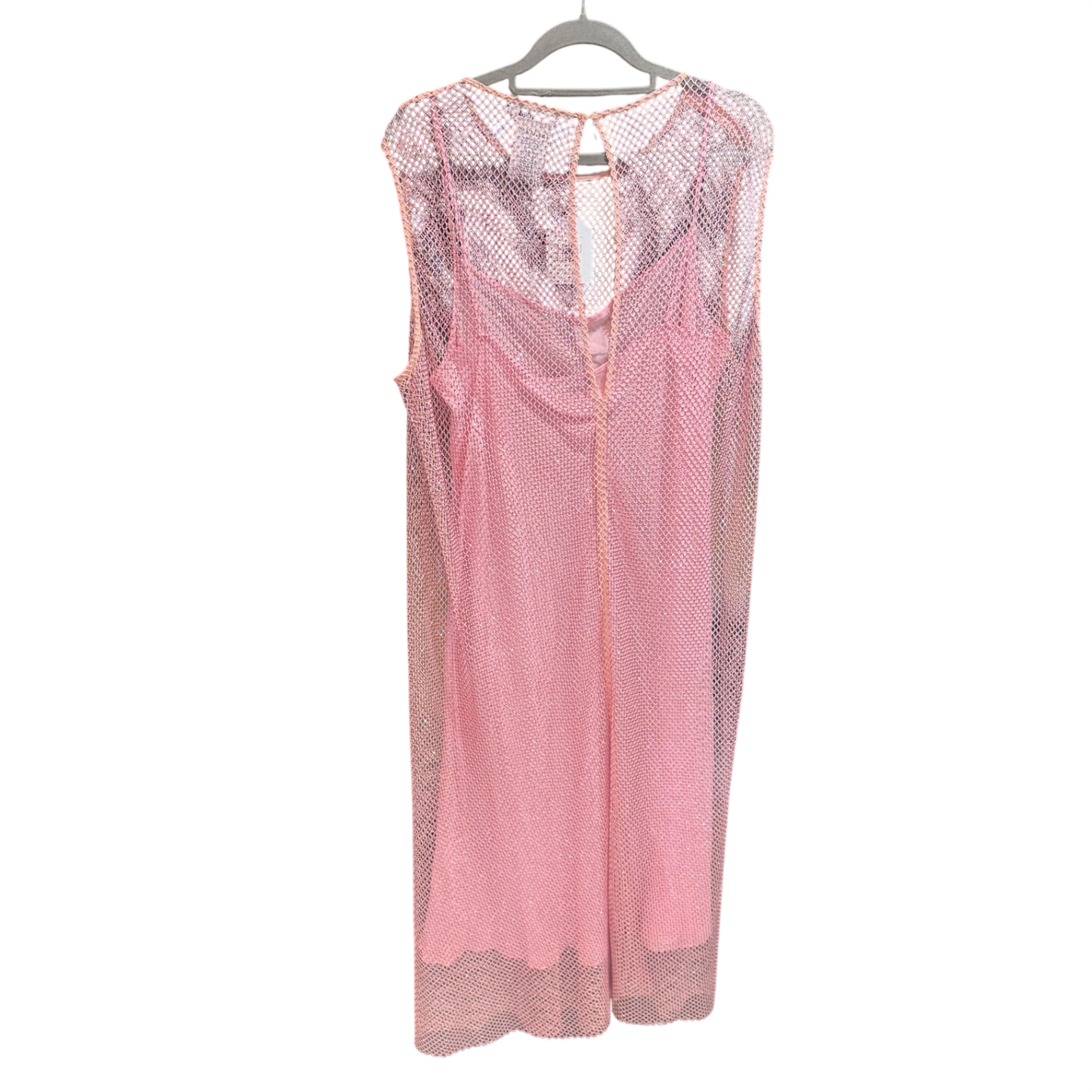SCANLAN THEODORE Pink Mesh dress size 0/S