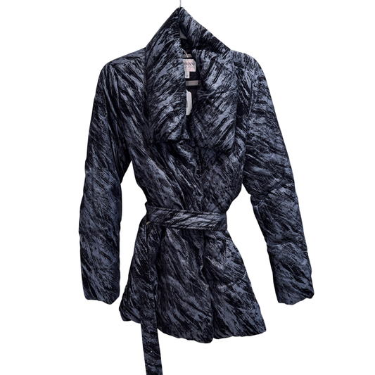EMPORIO ARMANI Navy Puffer coat size 44
