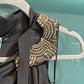 GUCCI Black/White Long Dress - Size 42