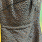 ROLAND MOURET Blue/Blk strapless dress size 8