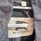 BURBERRY Black Long Coat Size 14