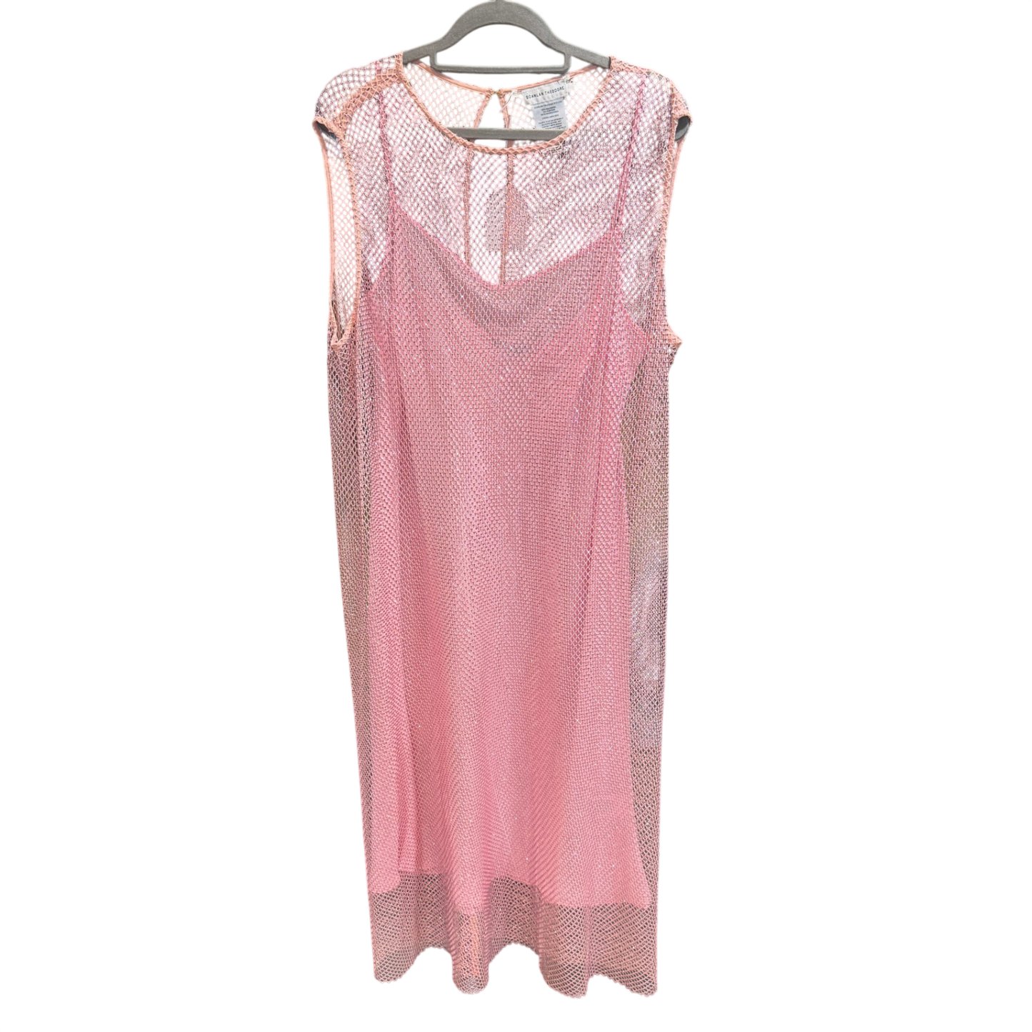 SCANLAN THEODORE Pink Mesh dress size 0/S